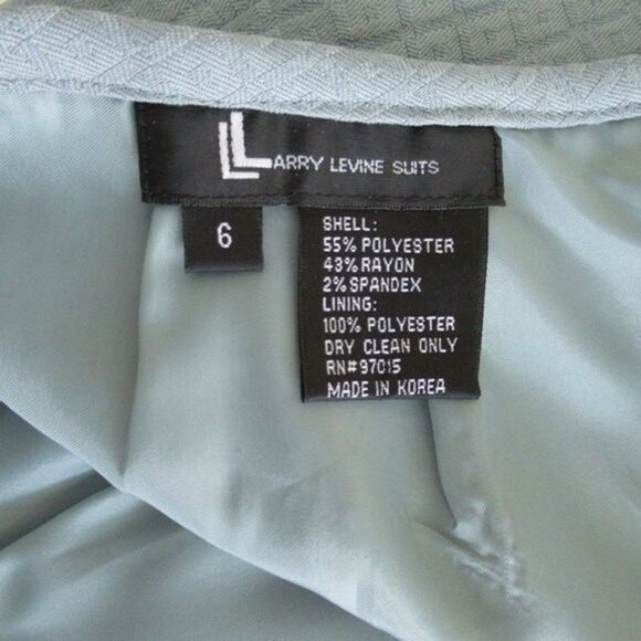 Vintage Larry Levine High Waisted Jacquard Skirt - Picture 5 of 5